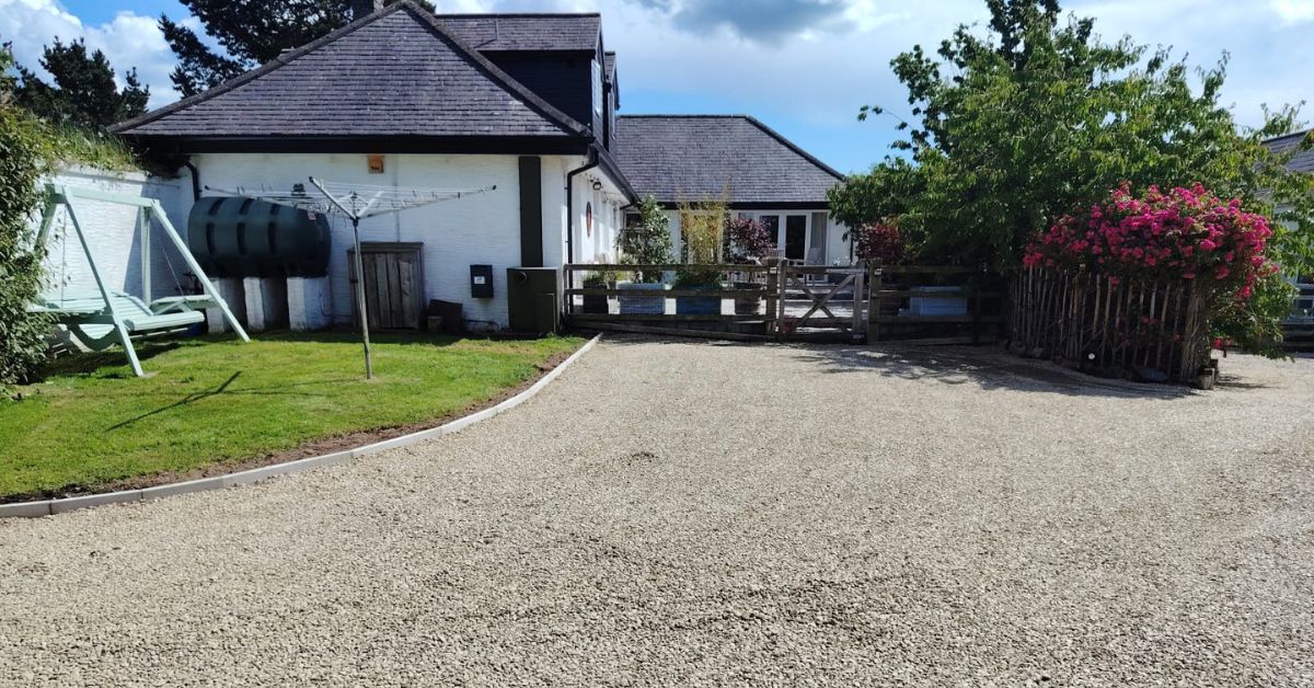 Country Driveway Transformation